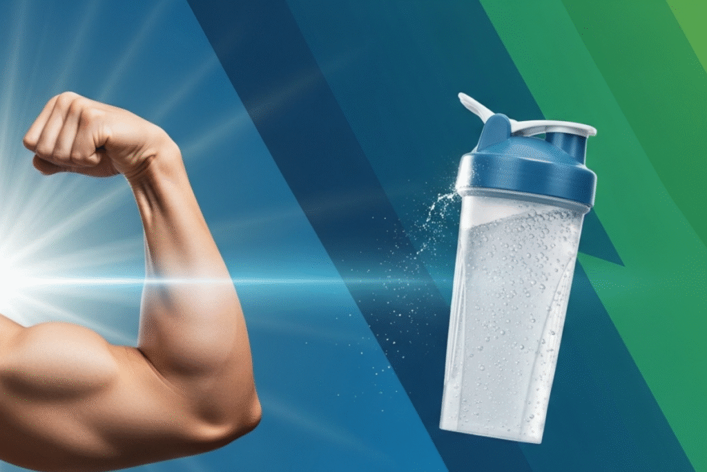 Boisson protéinée claire