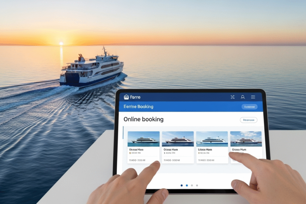 Réservation de ferry en ligne